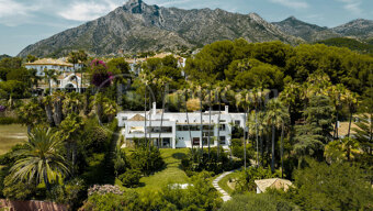 Villa Limeña - Modern villa med fantastisk havsutsikt på Marbellas Golden Mile