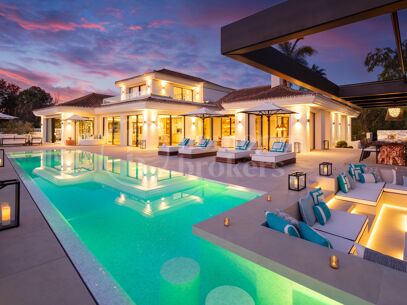 Cobre 37 - Elegant VIlla frontline golf in Nueva Andalucia, Marbella.