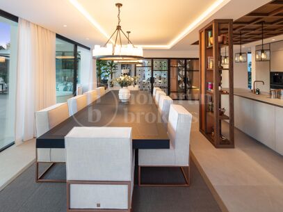 Cobre 37 - Elegant VIlla frontline golf in Nueva Andalucia, Marbella.