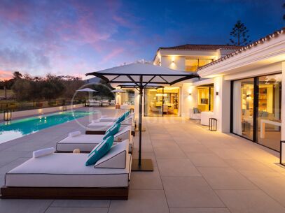 Cobre 37 - Elegant VIlla frontline golf in Nueva Andalucia, Marbella.