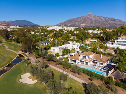 Cobre 37 - Elegant VIlla frontline golf in Nueva Andalucia, Marbella.