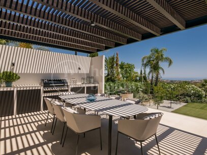 Villa Cerquilla - Villa med havsutsikt i La Cerquilla, Nueva Andalucia, Marbella