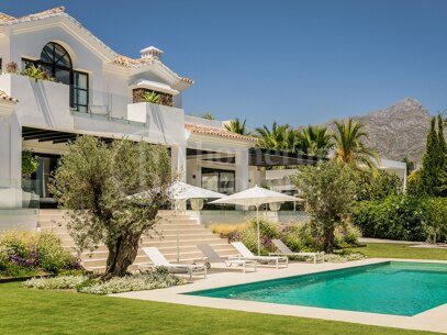 Villa Cerquilla - Villa med havsutsikt i La Cerquilla, Nueva Andalucia, Marbella