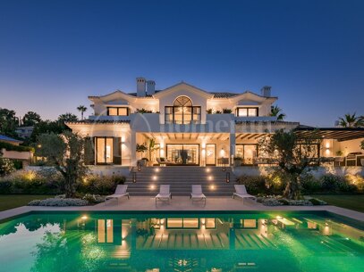Villa Cerquilla - Villa med havsutsikt i La Cerquilla, Nueva Andalucia, Marbella