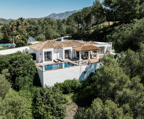 Madroñal 1- Andalusian Villa with Stunning Sea and Mountain Views