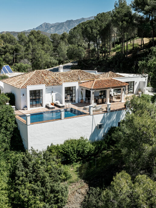 Madroñal 1- Andalusian Villa with Stunning Sea and Mountain Views