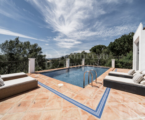 Madroñal 1- Andalusian Villa with Stunning Sea and Mountain Views