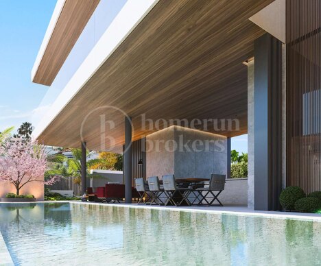 Casa Max - Sustainable Modern Masterpiece with Sea Views in Casa Blanca Marbella