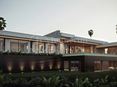 Villa Bond - A Masterpiece of Modern Living in El Herrojo Alto, Benahavis