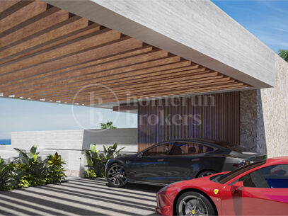 Villa Bond - A Masterpiece of Modern Living in El Herrojo Alto, Benahavis
