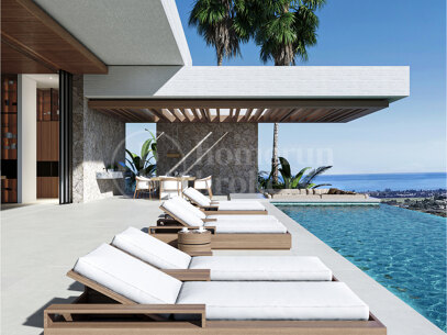 Villa Bond - Ett Mästverk av Modern Livsstil i El Herrojo Alto, Benahavís