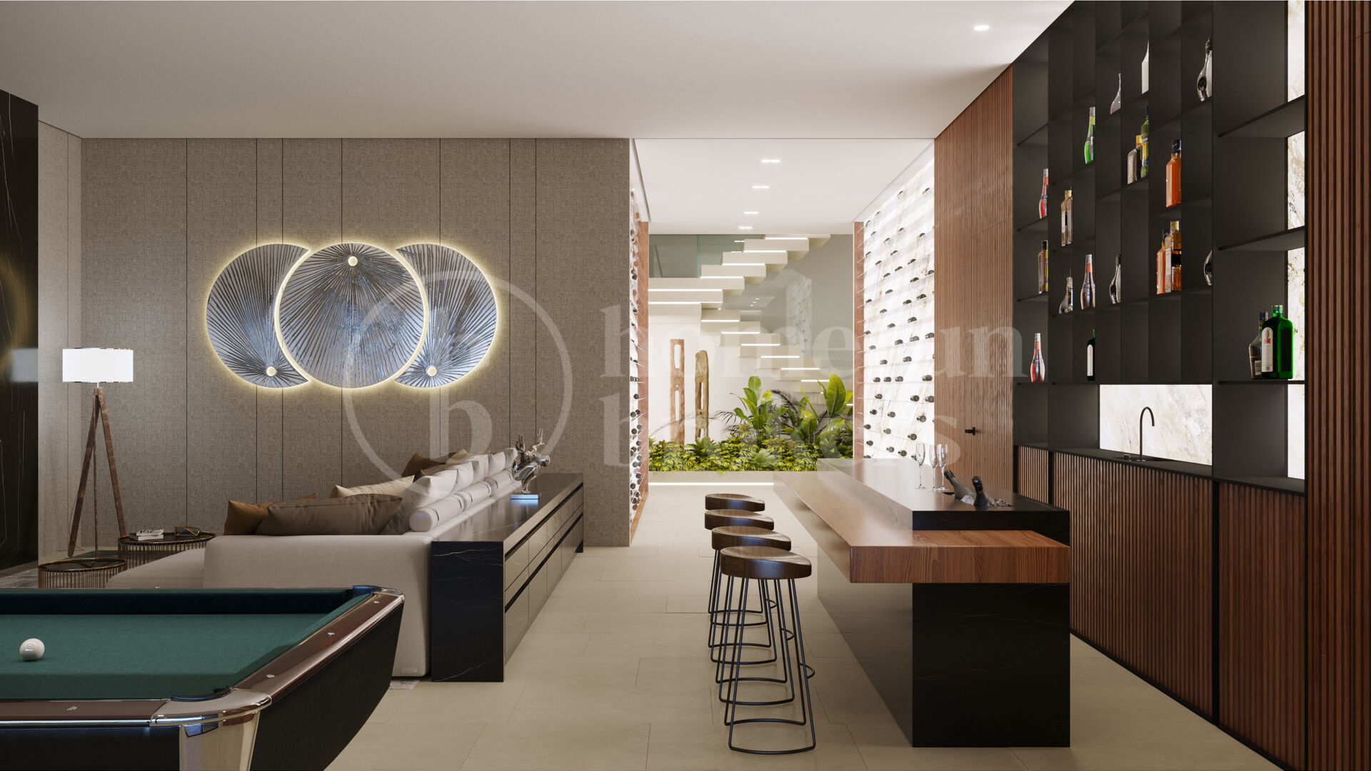 Villa Bond - A Masterpiece of Modern Living in El Herrojo Alto, Benahavis