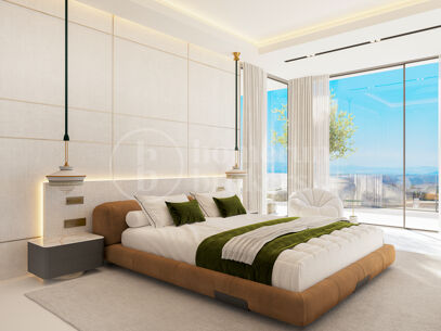 Villa Shava - Luxurious 4-Bedroom Home with Panoramic Views, Benahavís