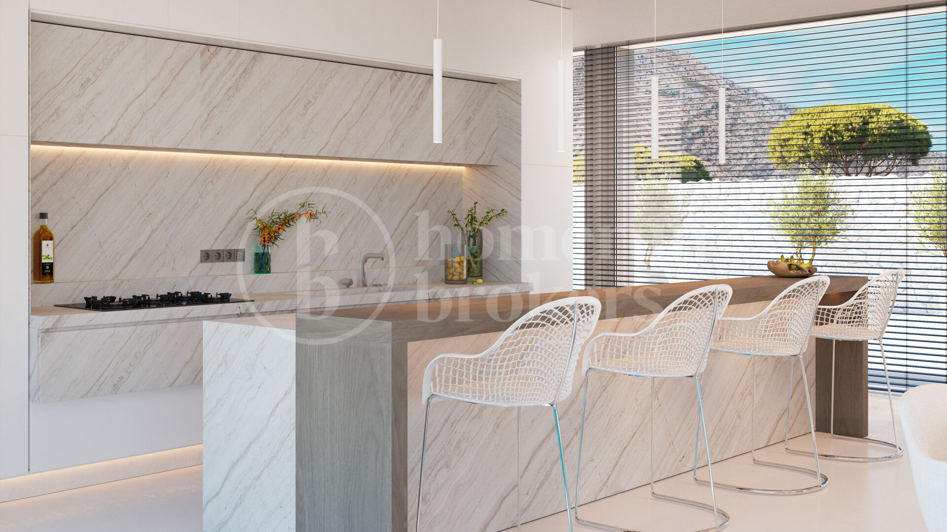 Villa Shava - Luxurious 4-Bedroom Home with Panoramic Views, Benahavís