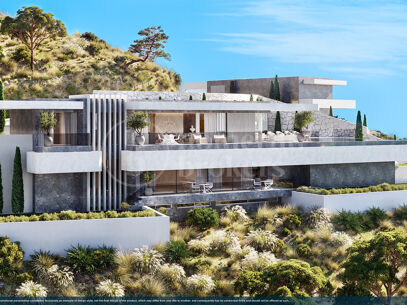 Villa Shava - Luxurious 4-Bedroom Home with Panoramic Views, Benahavís