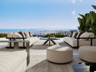 Villa Shava - Luxurious 4-Bedroom Home with Panoramic Views, Benahavís