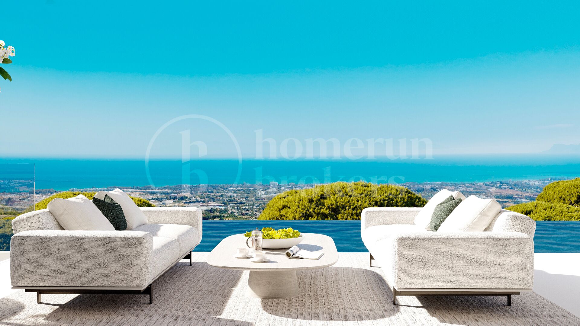 Villa Shava - Luxurious 4-Bedroom Home with Panoramic Views, Benahavís