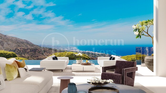 Villa Shava - Luxurious 4-Bedroom Home with Panoramic Views, Benahavís