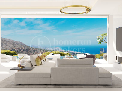 Villa Shava - Luxurious 4-Bedroom Home with Panoramic Views, Benahavís