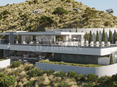 Villa Shava - Luxurious 4-Bedroom Home with Panoramic Views, Benahavís