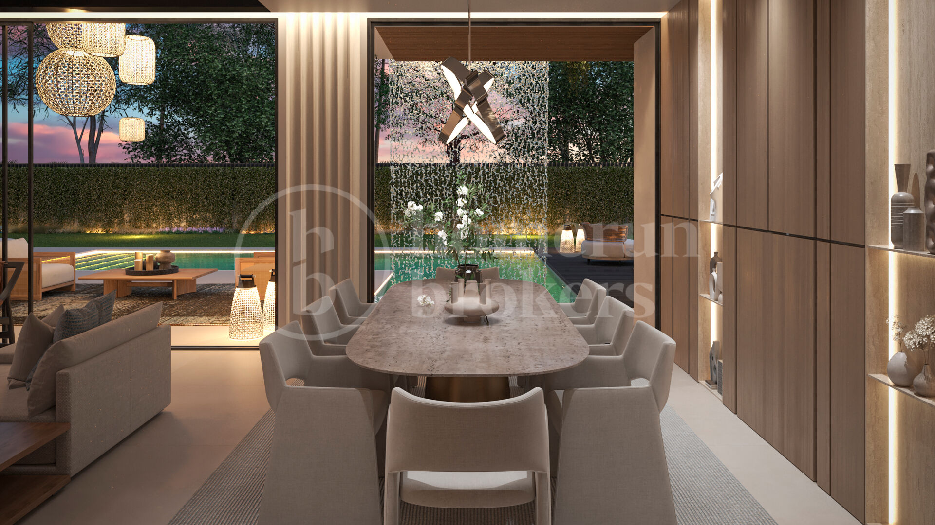Be Seven - Lyxiga villor utanför planen i Gated Community, Cortijo Blanco, San Pedro