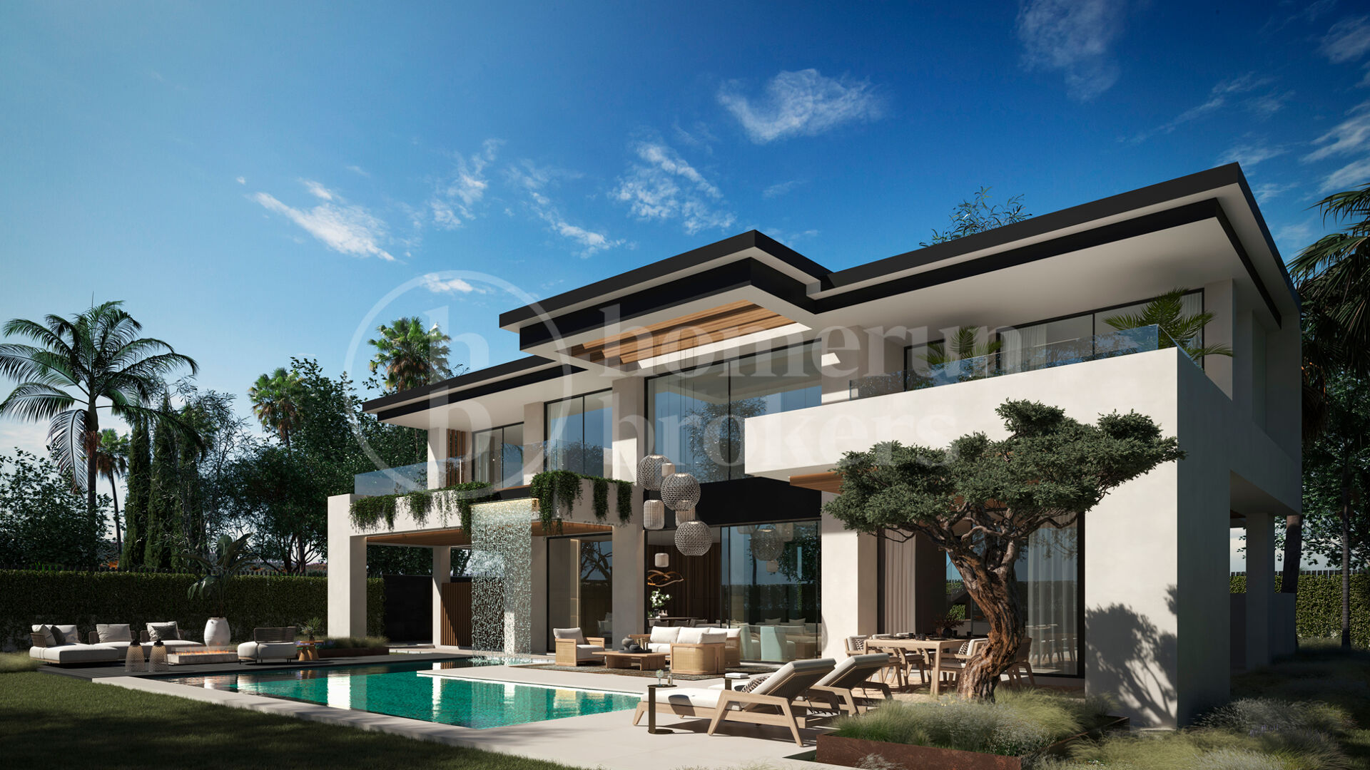 Be Seven - Lyxiga villor utanför planen i Gated Community, Cortijo Blanco, San Pedro