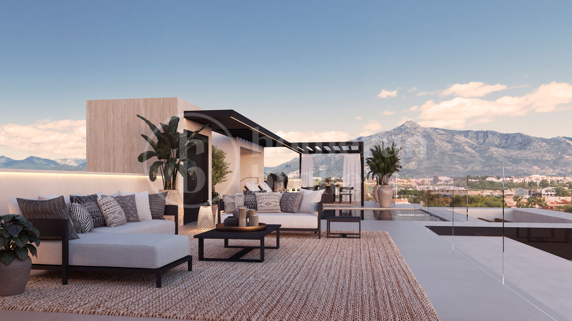 Be Seven - Lyxiga villor utanför planen i Gated Community, Cortijo Blanco, San Pedro
