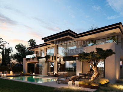 Be Seven - Lyxiga villor utanför planen i Gated Community, Cortijo Blanco, San Pedro