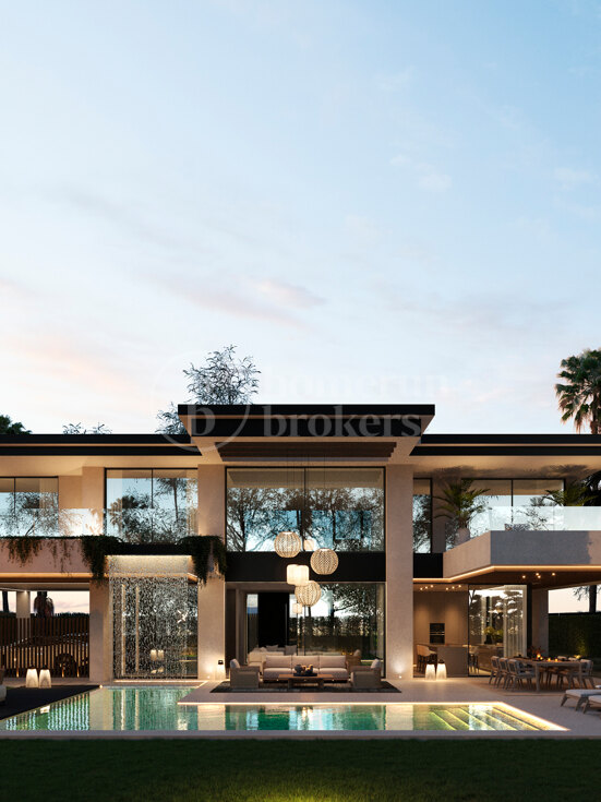 Be Seven - Lyxiga villor utanför planen i Gated Community, Cortijo Blanco, San Pedro