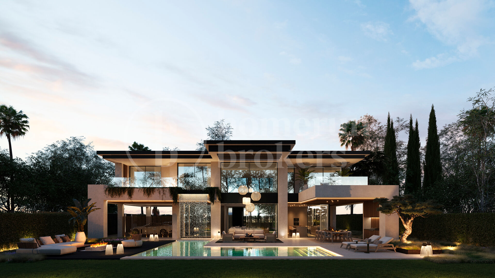 Be Seven - Lyxiga villor utanför planen i Gated Community, Cortijo Blanco, San Pedro