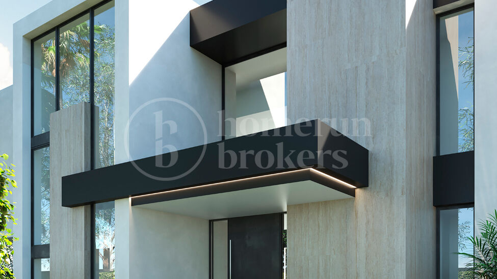 Be Seven - Lyxiga villor utanför planen i Gated Community, Cortijo Blanco, San Pedro