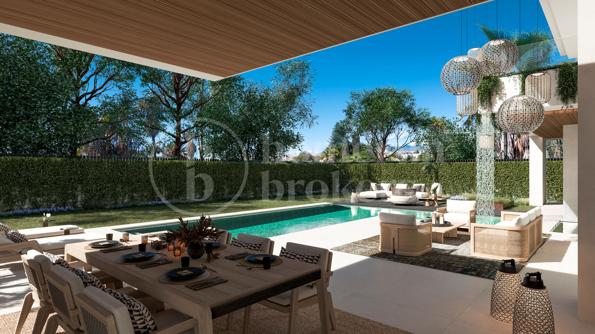 Be Seven - Lyxiga villor utanför planen i Gated Community, Cortijo Blanco, San Pedro
