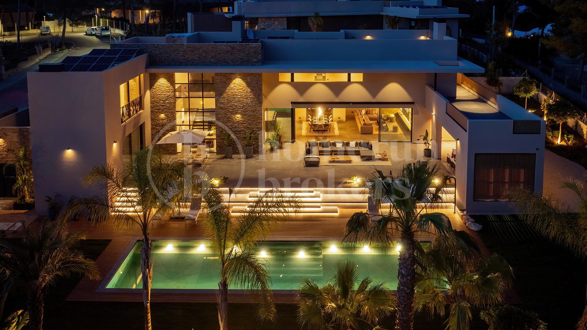 Villa Tulum – Modern villa i Cala Vinyes