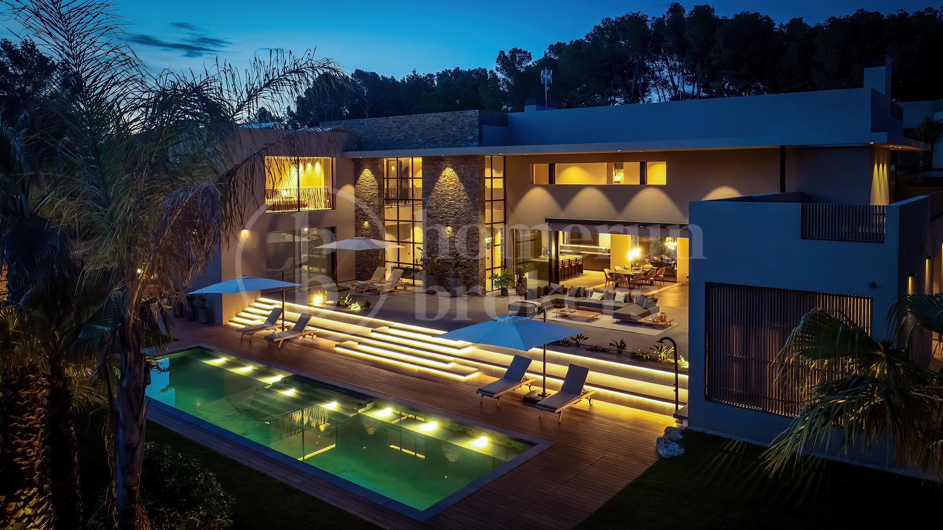 Villa Tulum – Modern villa i Cala Vinyes