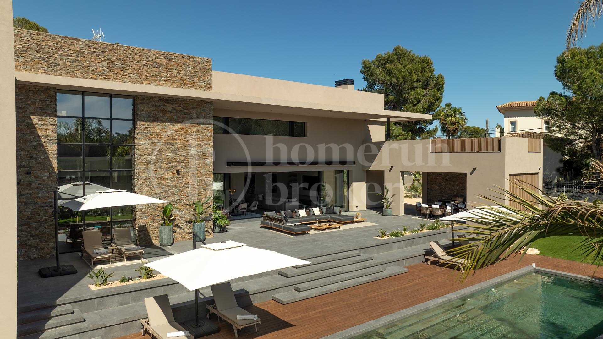 Villa Tulum – Modern villa i Cala Vinyes
