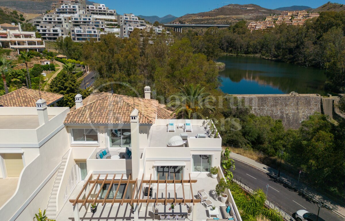 Tvåvånings takvåning Palacetes Los Belvederes, Nueva Andalucia
