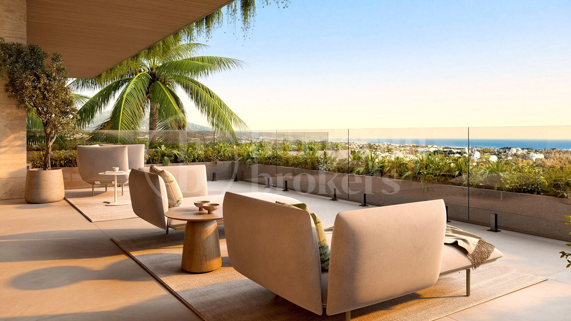 Sky Marbella - Lyxig Benahavís-villa med fantastisk utsikt över Medelhavet