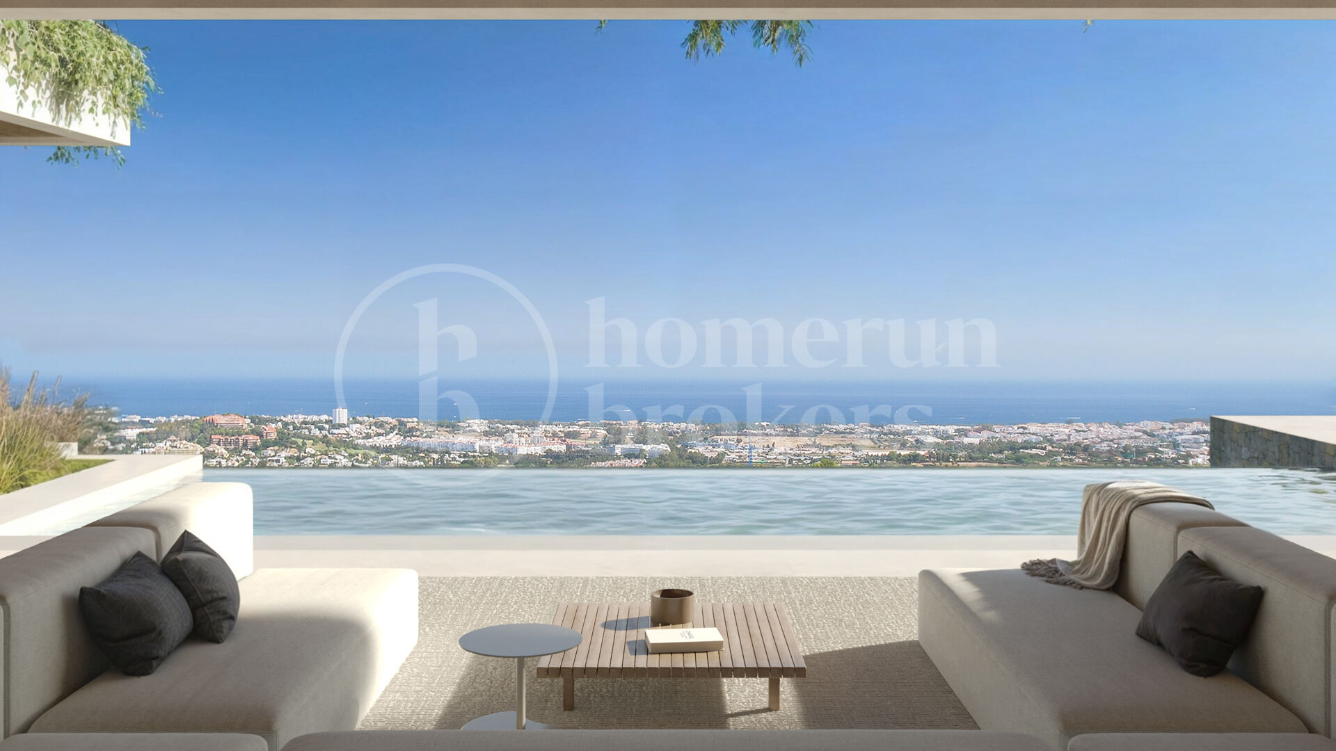Sky Marbella - Lyxig Benahavís-villa med fantastisk utsikt över Medelhavet