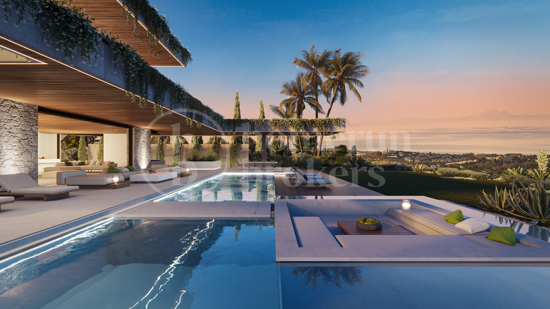 Sky Marbella - Lyxig Benahavís-villa med fantastisk utsikt över Medelhavet