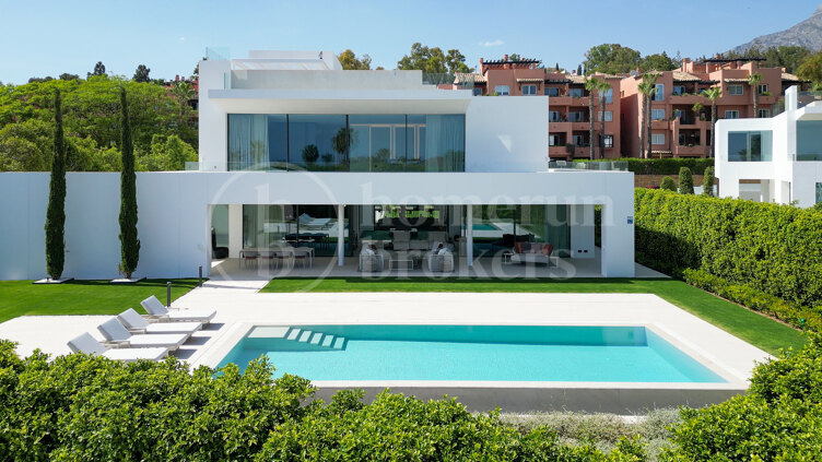 Villa Zero - Spektakulär Modern Villa på Golden Mile Marbella