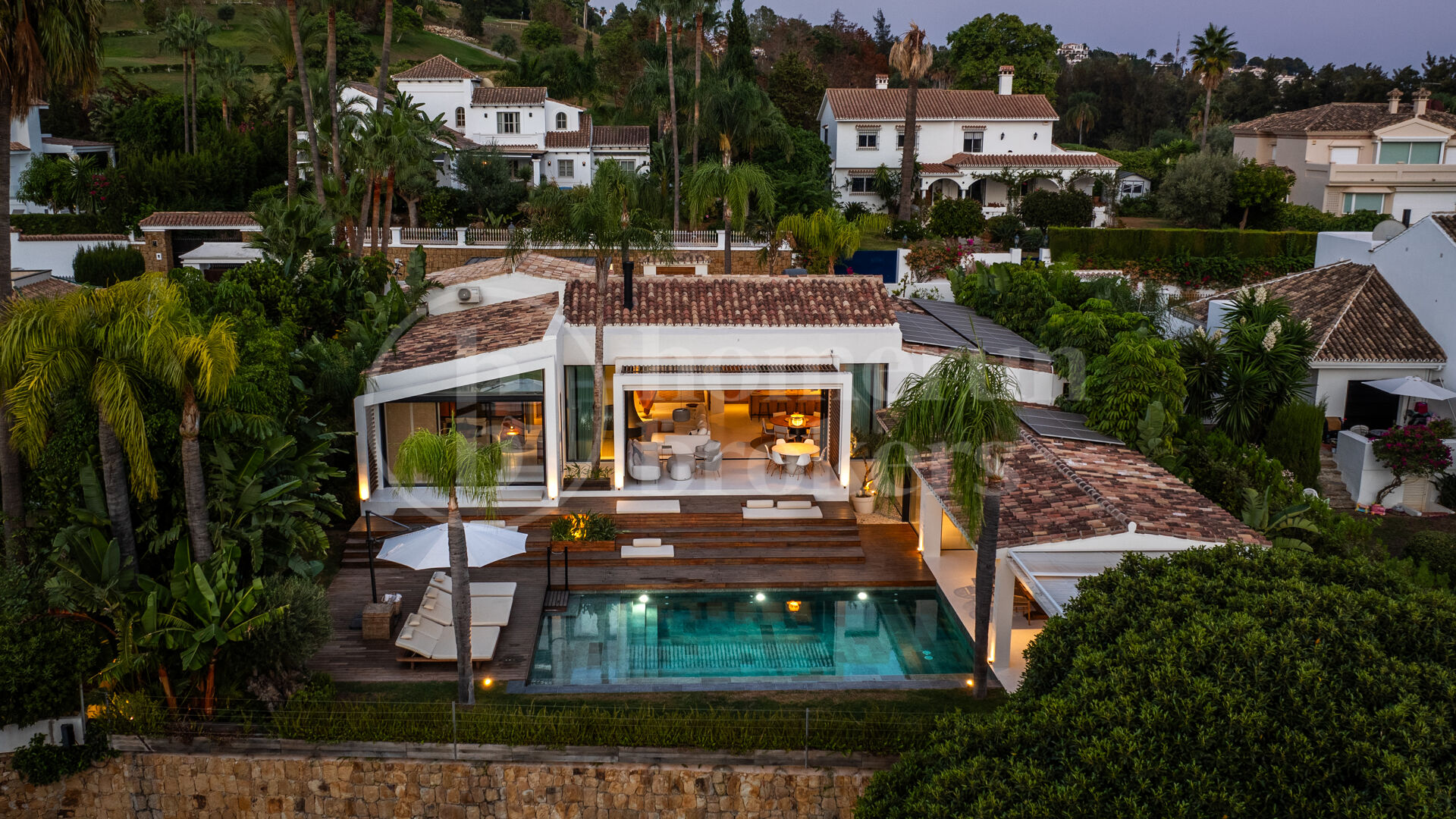 Villa Nazari Lyx Frontline Golf Villa i Los Naranjos Golf Marbella