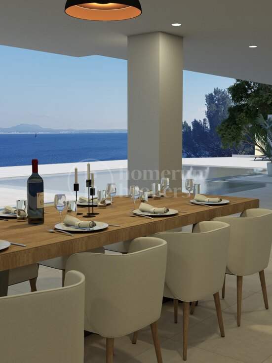 Villa Bleue - Modern front line villa with private sea access