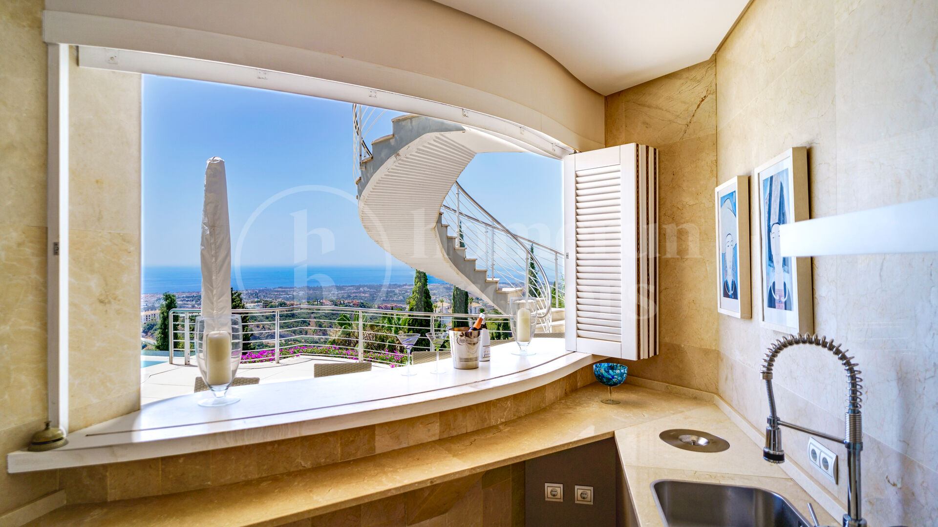 Villa Miramar - Panoramautsikt över Havet i El Madroñal