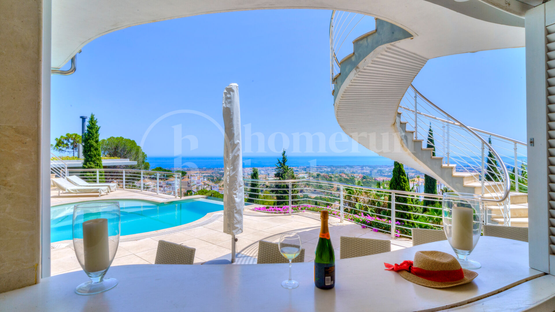 Villa Miramar - Panoramautsikt över Havet i El Madroñal