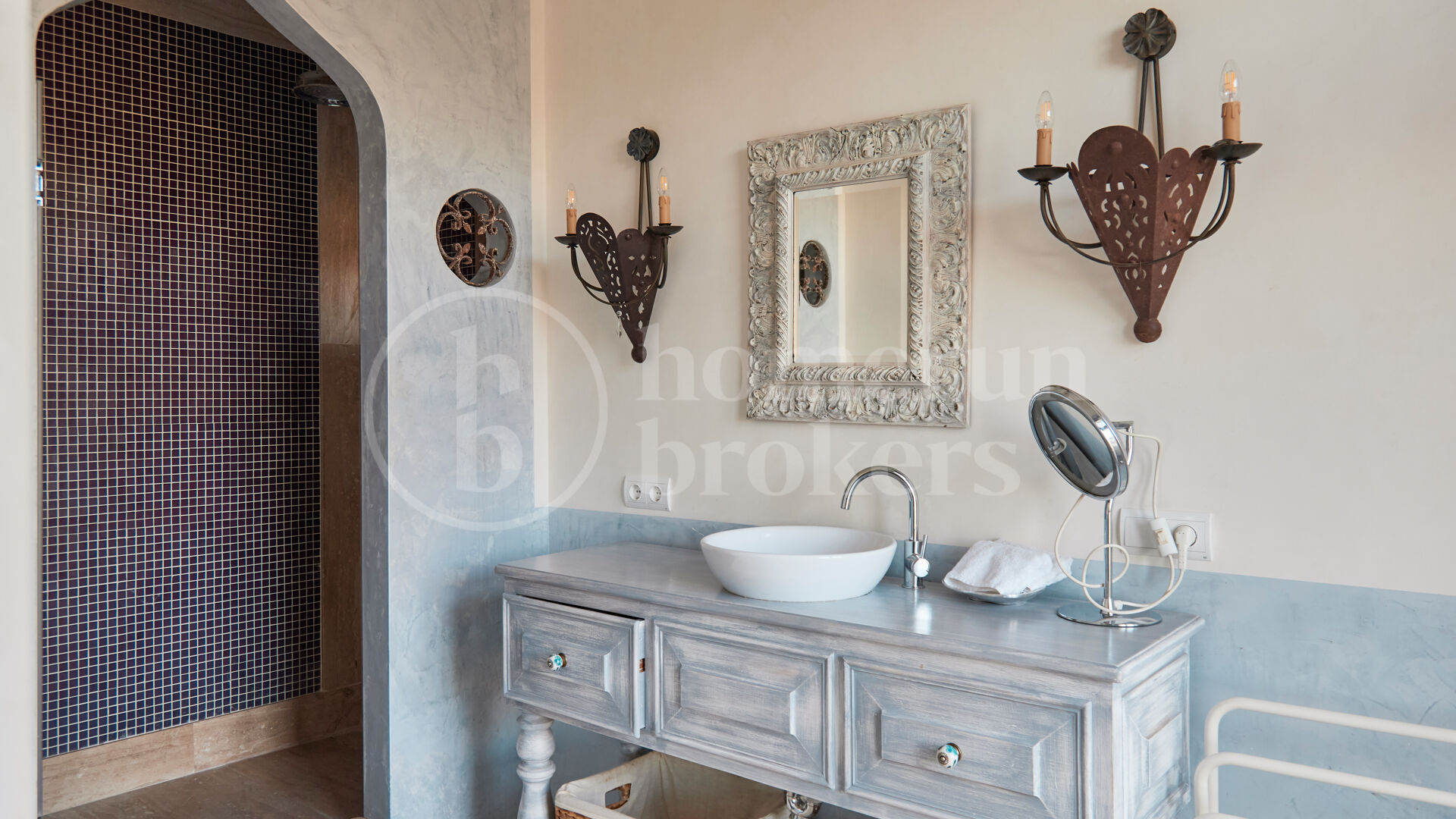 Villa Santa Katerina - med panoramautsikt i El Madroñal, Benahavis