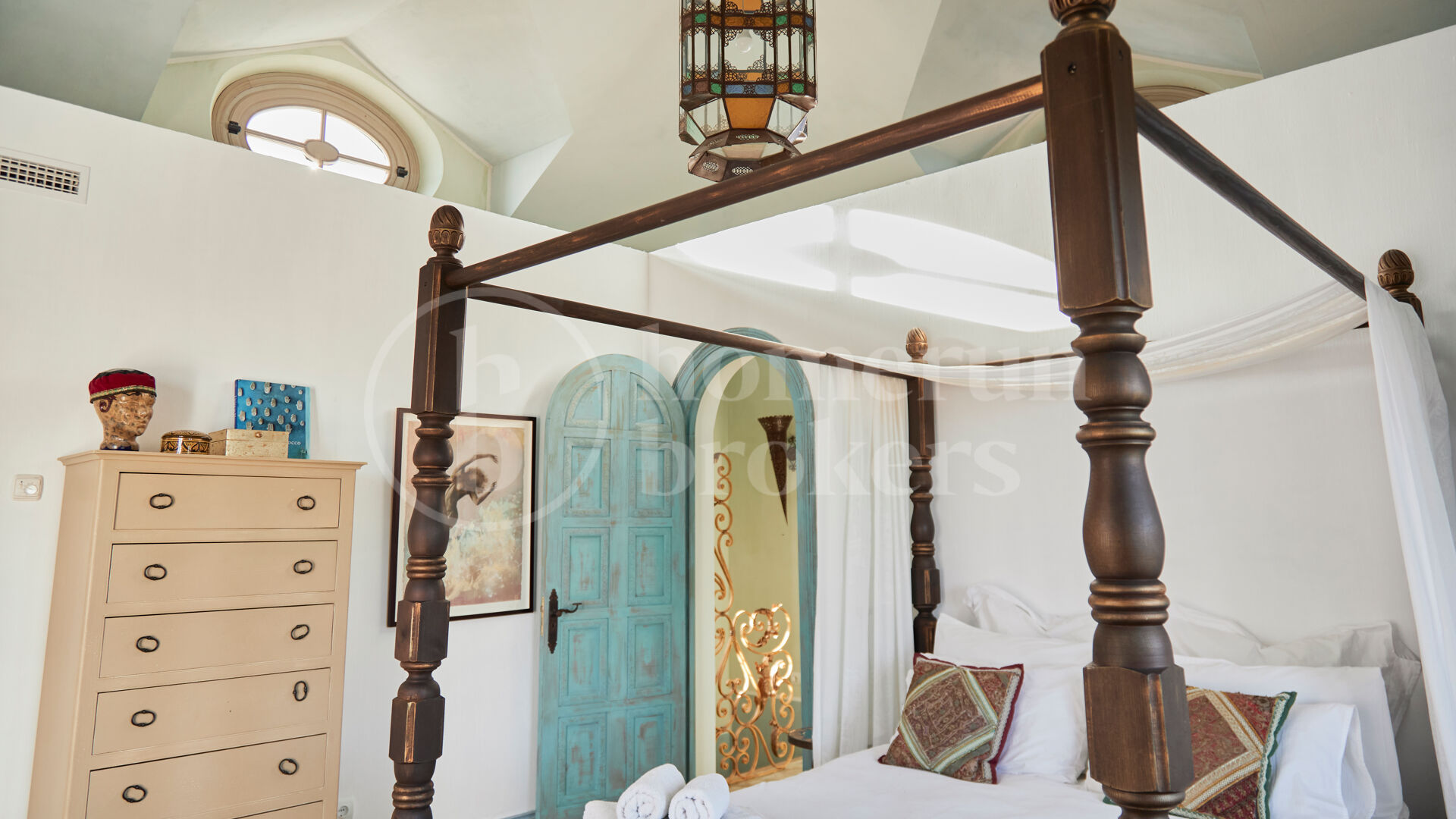 Villa Santa Katerina - med panoramautsikt i El Madroñal, Benahavis