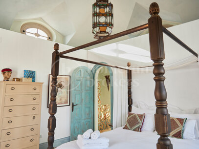 Villa Santa Katerina - med panoramautsikt i El Madroñal, Benahavis
