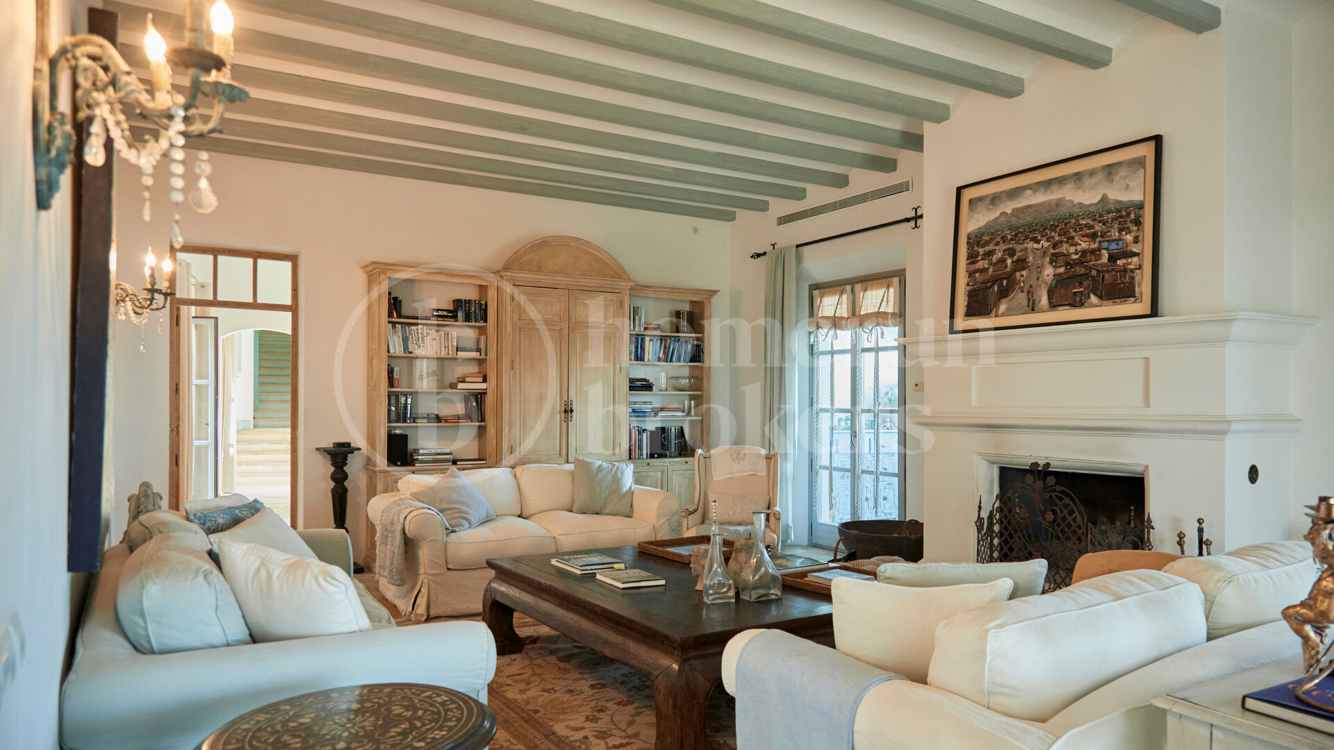 Villa Santa Katerina - med panoramautsikt i El Madroñal, Benahavis