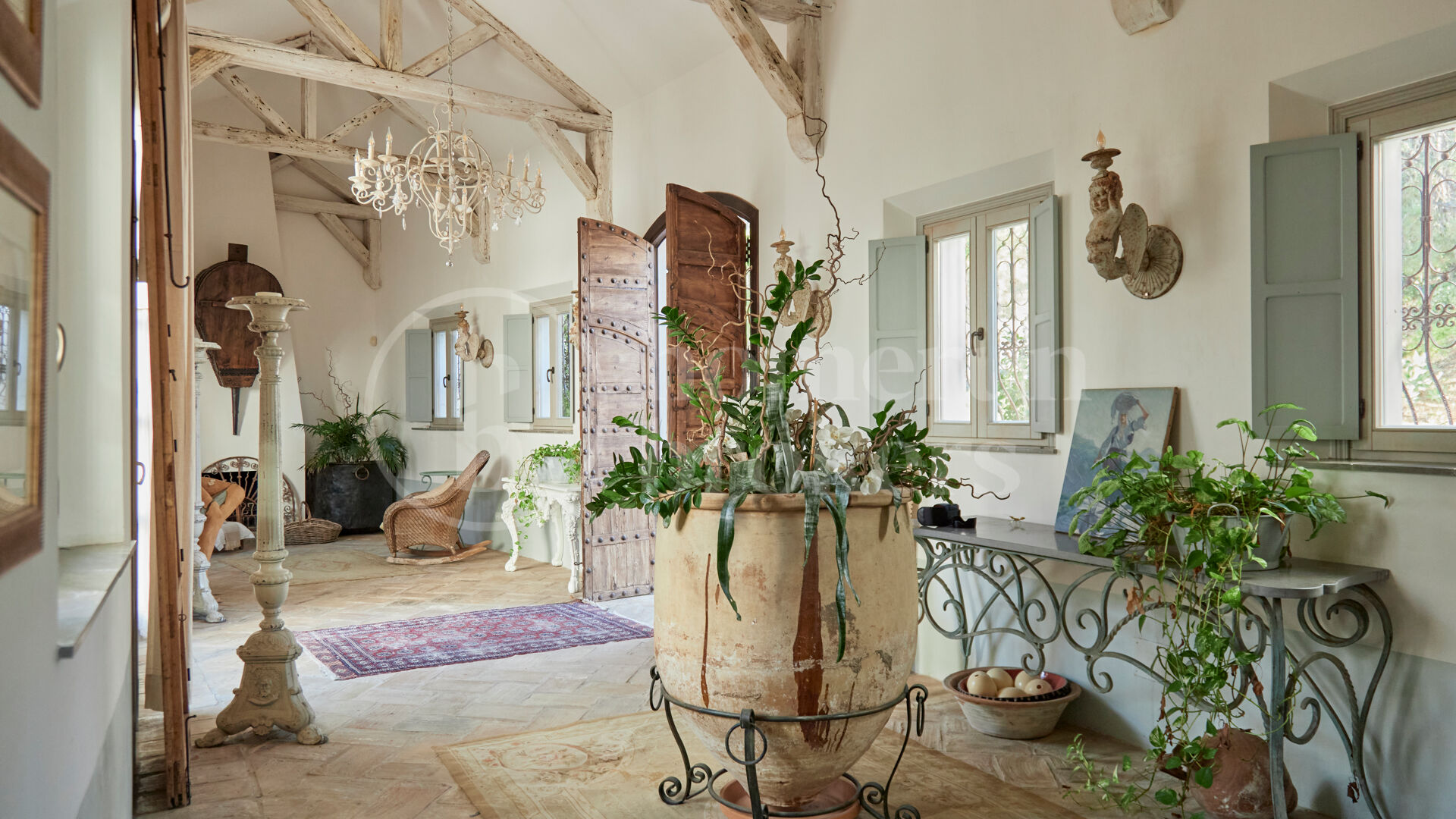 Villa Santa Katerina - med panoramautsikt i El Madroñal, Benahavis