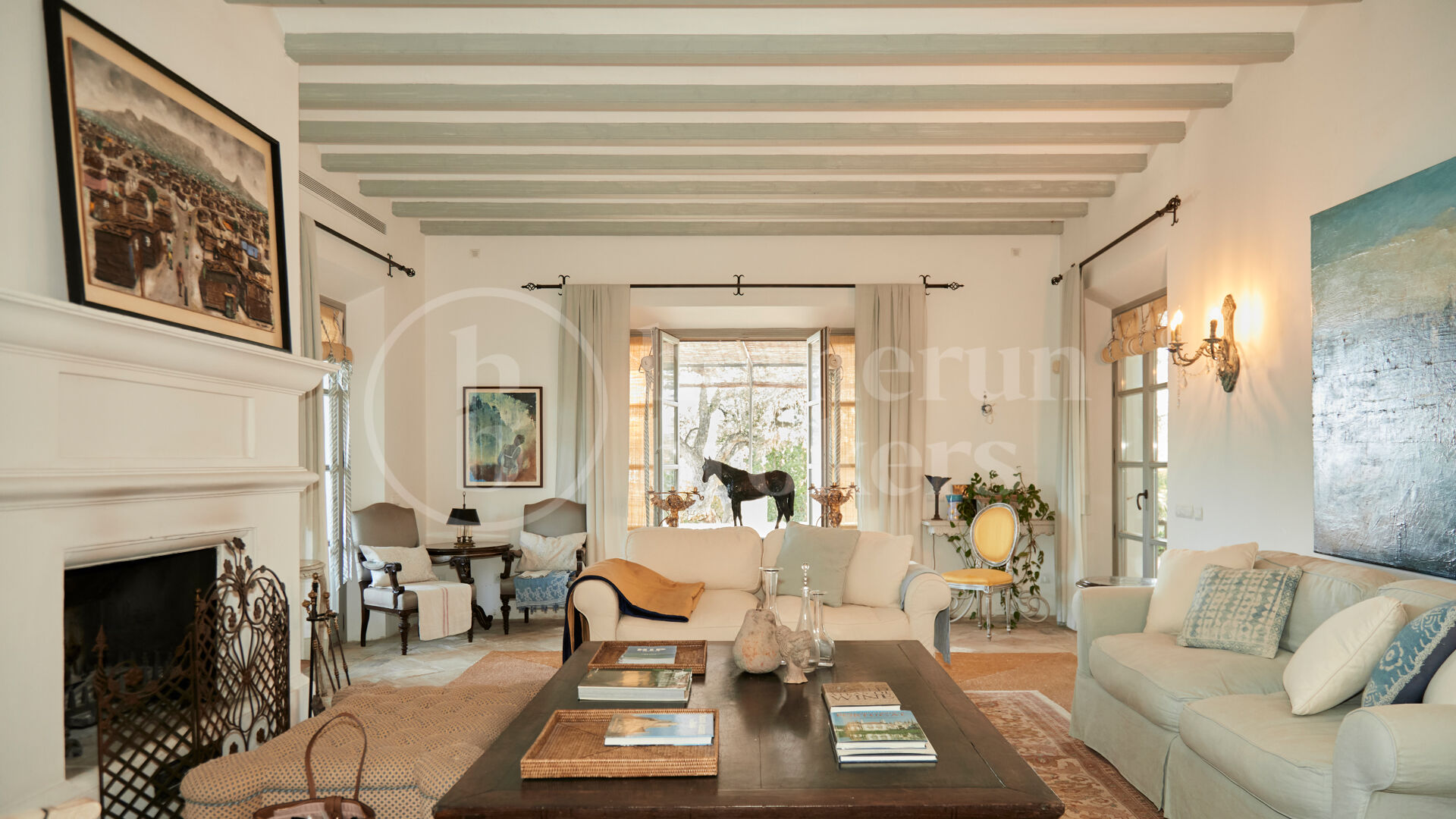 Villa Santa Katerina - med panoramautsikt i El Madroñal, Benahavis